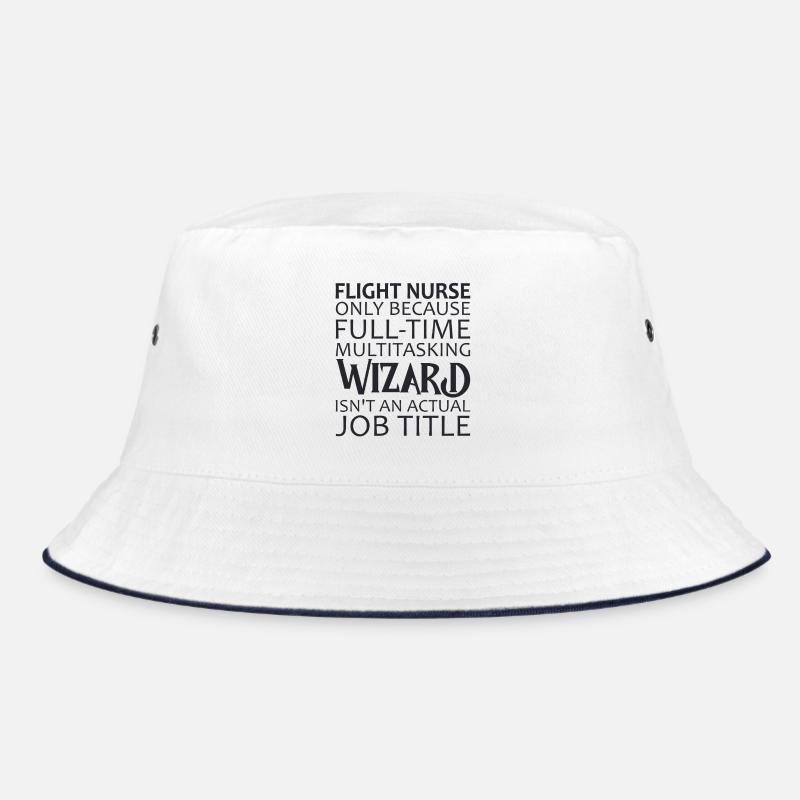 Flight Nurse Wizard Luftrettung Bucket Hat