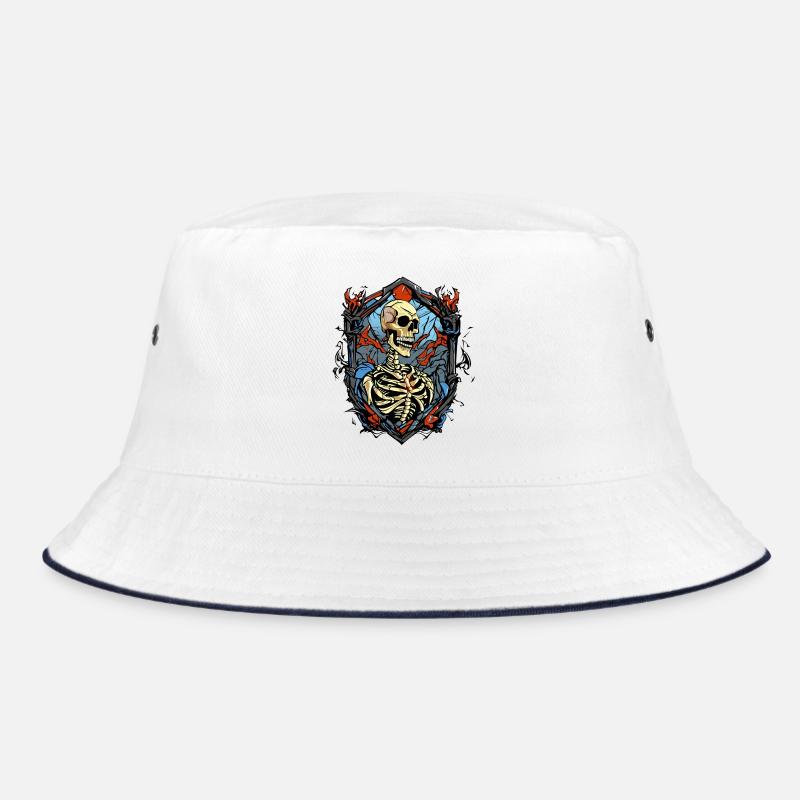 Skeleton1 small Bucket Hat