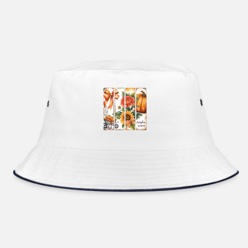 Kürbis Saison Herbst Shirt Bucket Hat