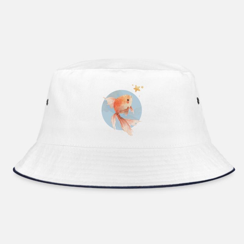 Goldfish with vision Bucket Hat