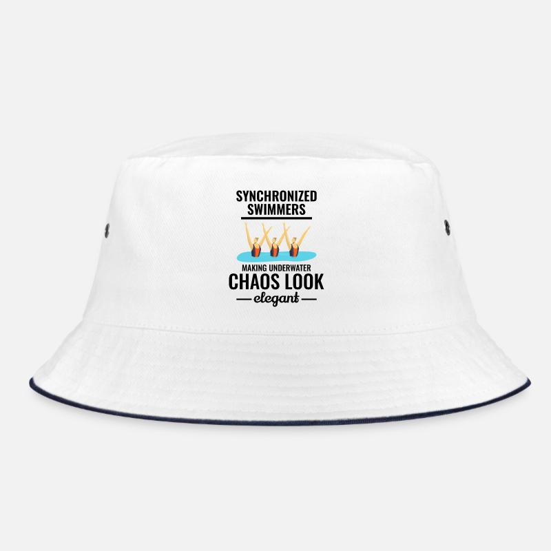Synchronschwimmen Trio Design Bucket Hat