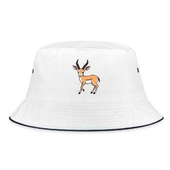 Gazelle - Bob - blanc/marine - Devant