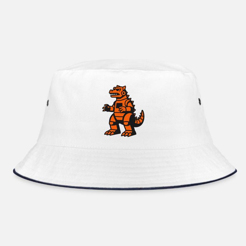 Futuristischer Drachen Roboter Bucket Hat