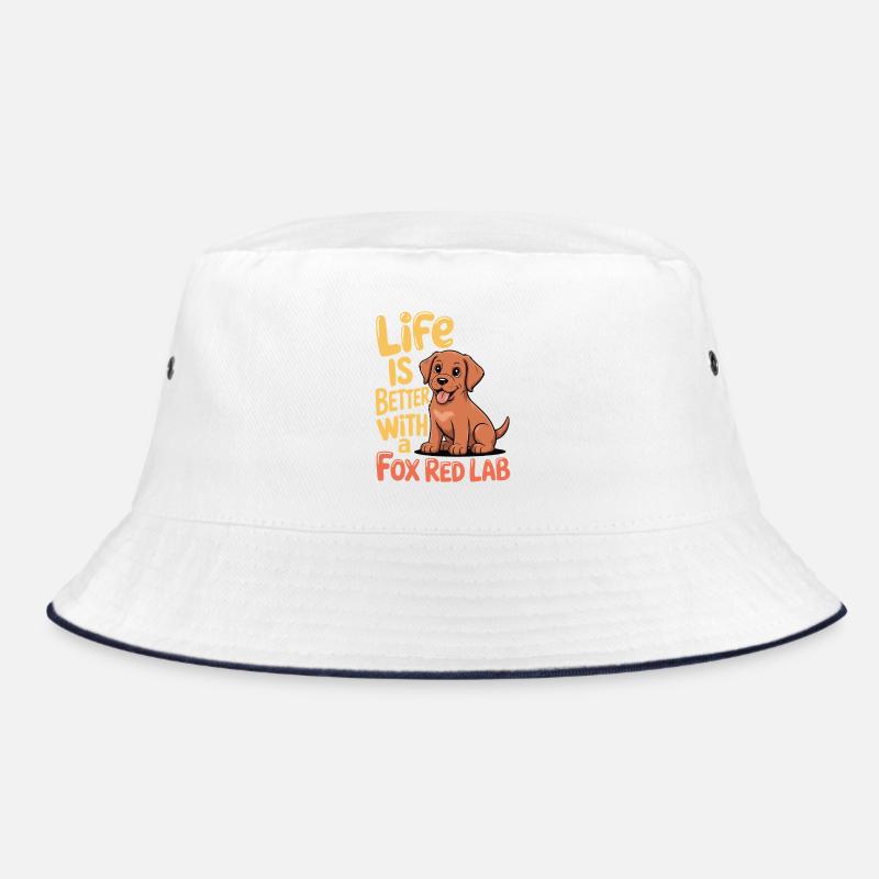 La vie est meilleure avec un Fox Red Lab Bob
