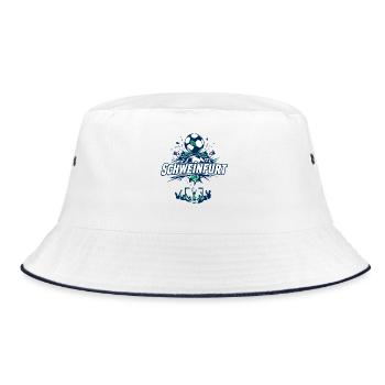 Schweinfurt Football Fan - Bucket Hat - white/navy - Front