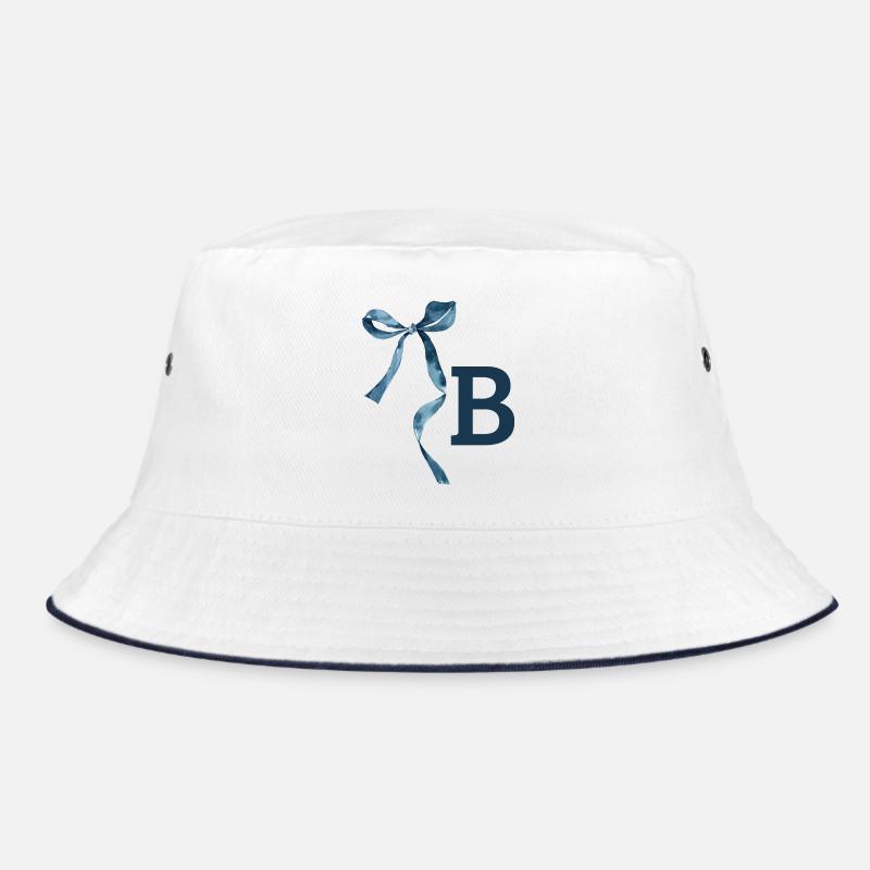 Monogramm b Geschenkidee Bucket Hat
