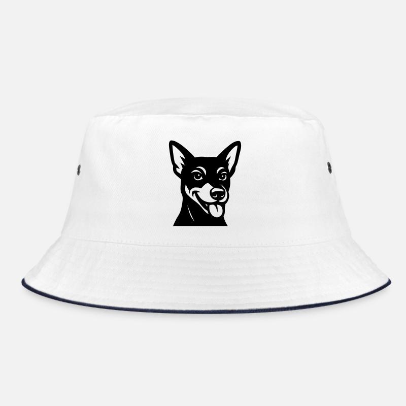 Chien cool en noir et blanc Bob