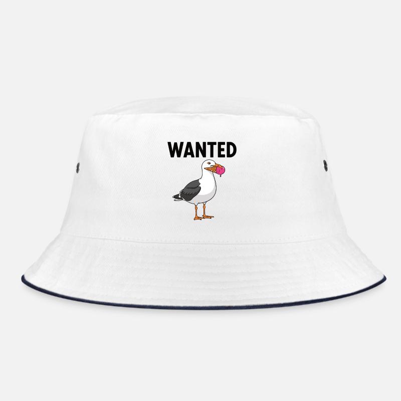 Gesucht Möwe Eiscreme Abenteuer Bucket Hat