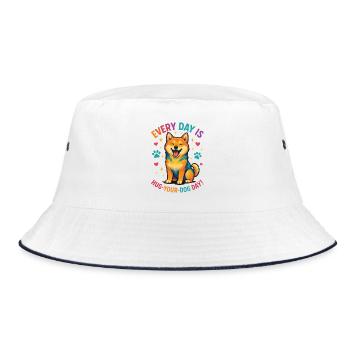 Shiba Inu - Bob - blanc/marine - Devant