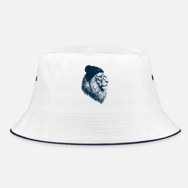 Hipster Löwe Bucket Hat