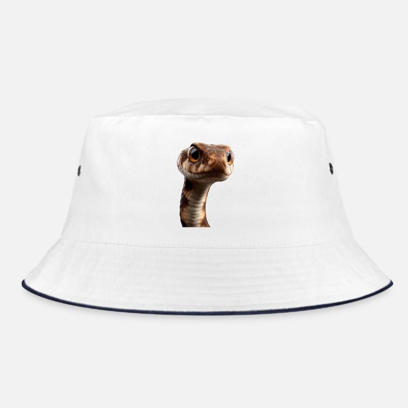 Schlange Python Kobra Klapperschlange Schlangen Bucket Hat