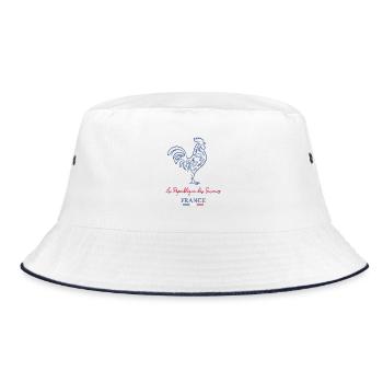 Coq Gaulois France - Bob - blanc/marine - Devant