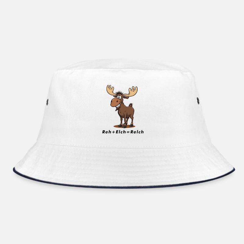 Reh + Elch = Relch Bucket Hat
