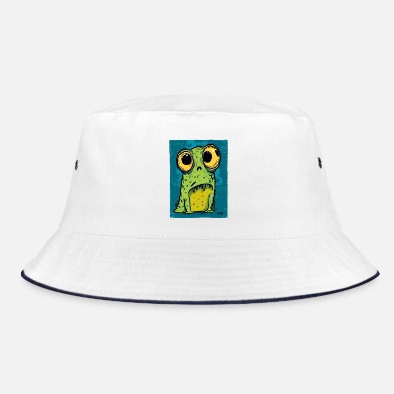 Grenouille de dessin animé avec de grands yeux Bob