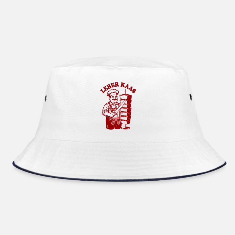 Leberkaas am Spieß oder Döner Kebab - Leberkäse Bucket Hat
