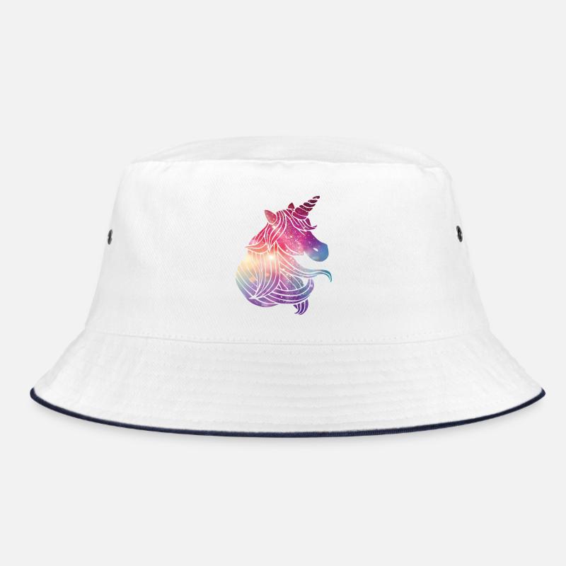 unicorn glitter Bucket Hat