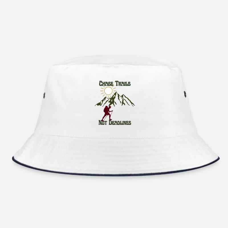 Chase Trails Not Deadlines Bucket Hat
