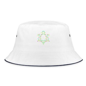 Chanukkah Hanukkah Hanukah - Bucket Hat - white/navy - Front