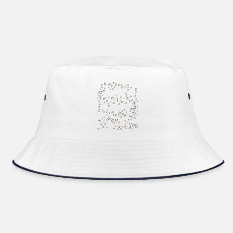 Kaffeebohnen Orbit Swirl Bucket Hat