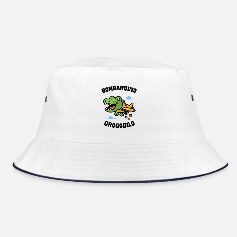 Bombardino Crocodilo Bucket Hat