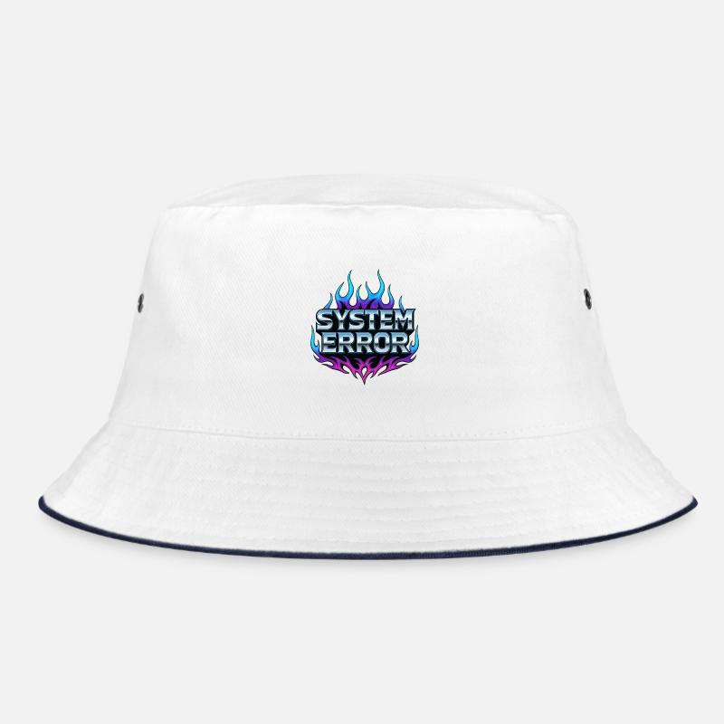 Flame Graphics System Error Bucket Hat