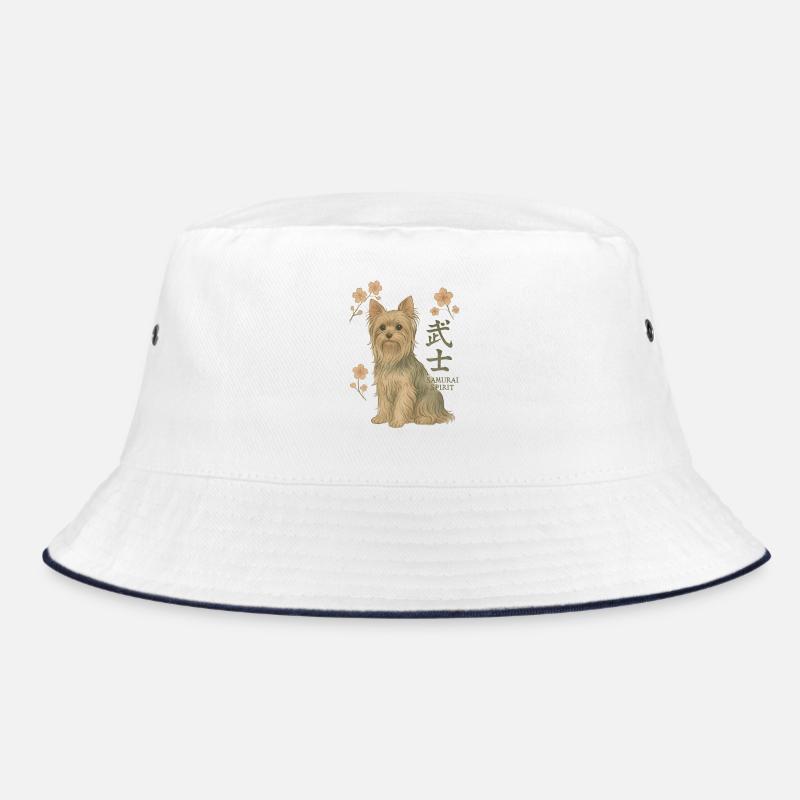 Yorkshire Terrier Dog - Samurai Spirit Bucket Hat