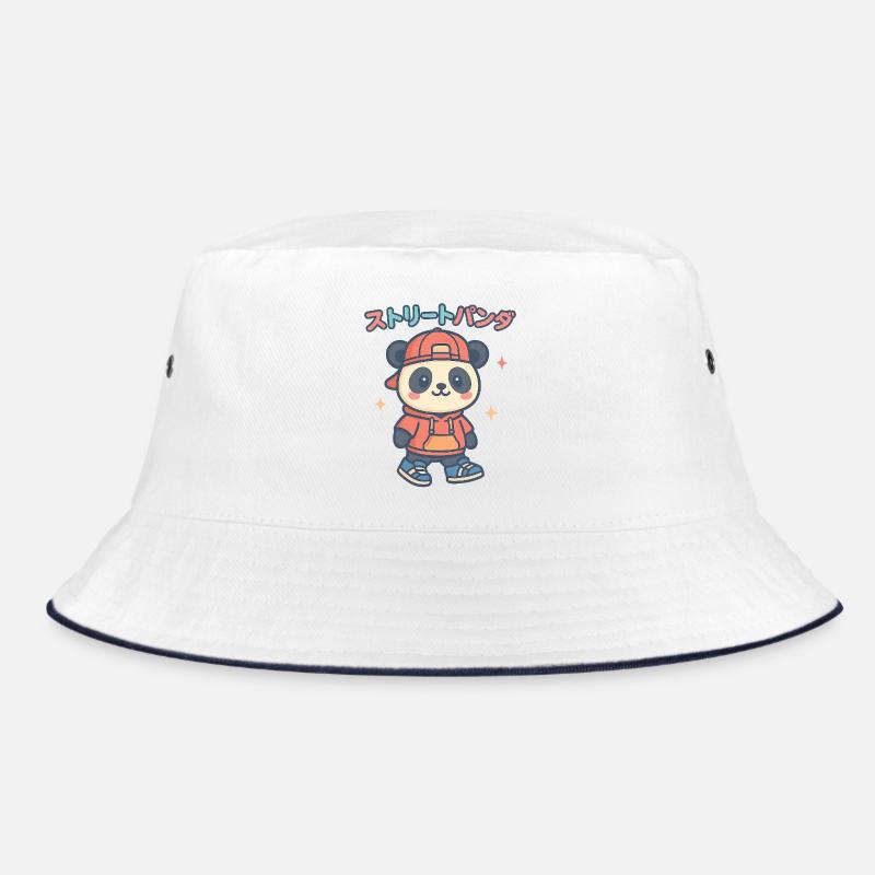 Street Panda Pullover Sweat à capuche Bob