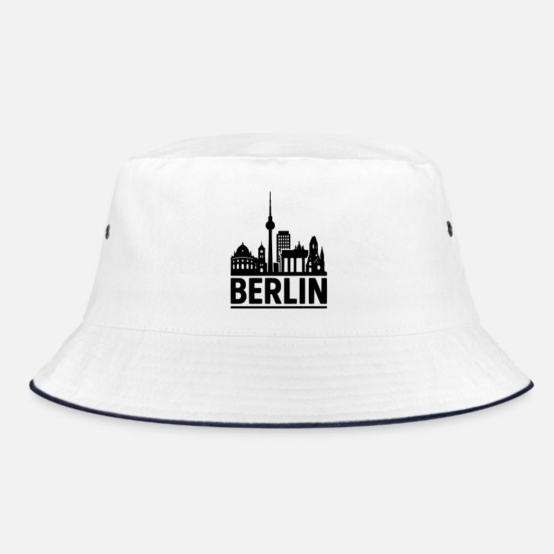 Berlin Skyline Hauptstadt Bucket Hat