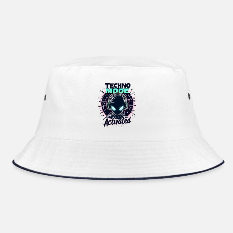 Techno Mode Activated – Rave Musik Bucket Hat