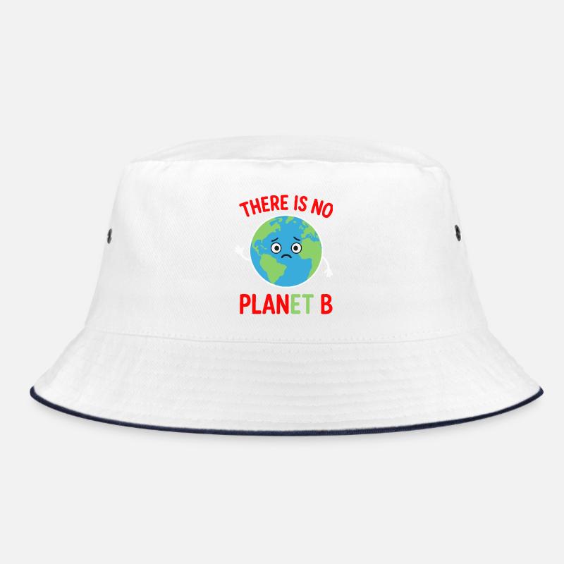 Es gibt keinen Plan B - Bucket Hat - Weiß/Navy