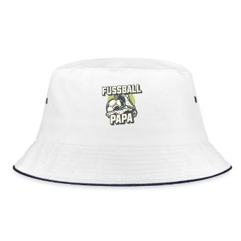 Soccer Dad Retro Look Design - Bob - blanc/marine - Devant