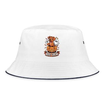 Boo Crew Halloween Foxred Labrador - Bob - blanc/marine - Devant