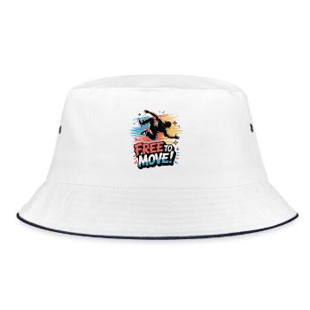 Libre de bouger Danse Burst - Bob - blanc/marine - Devant