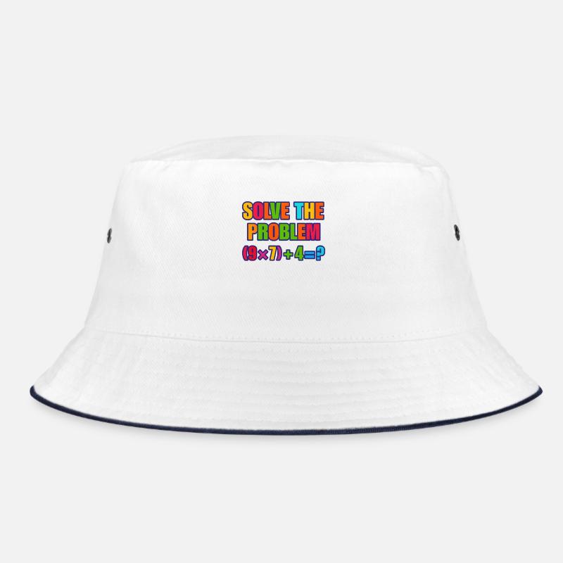 67 Meme, Solve the Problem Math Puzzle  Bucket Hat