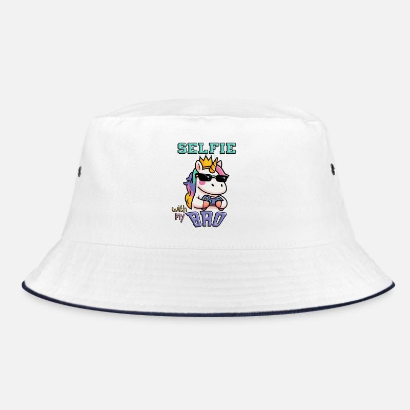 Einhorn - selfie with my bro controller Bucket Hat