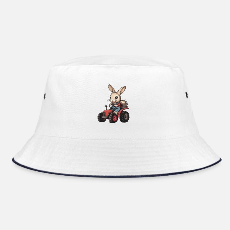 Hase Traktor Farmer Bucket Hat