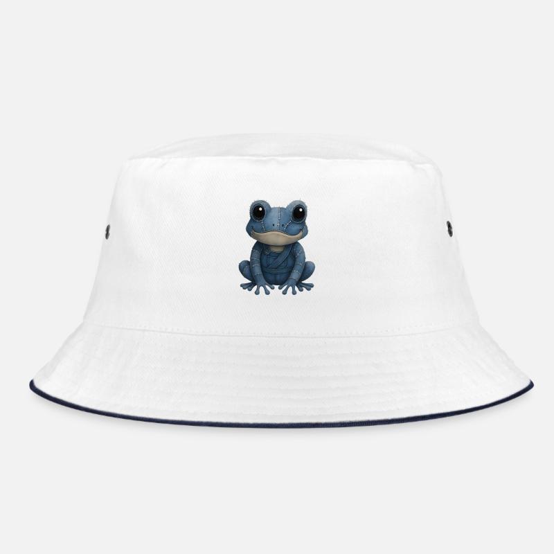 Denim Patchwork Grenouille Bob