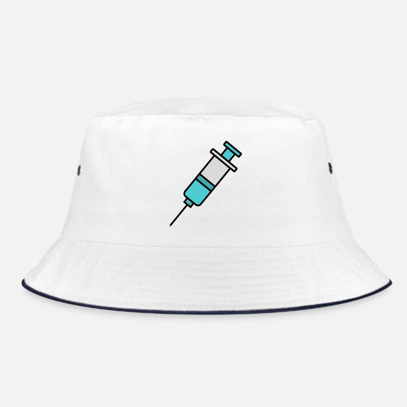 Syringe | Pro Vaccination & Science Statement Bucket Hat