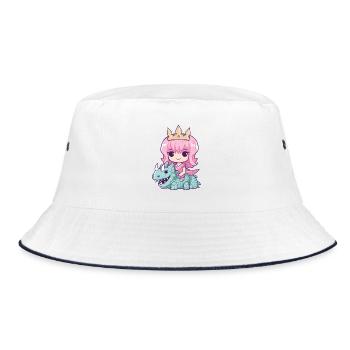 Princesse Dragon Mignon - Bob - blanc/marine - Devant