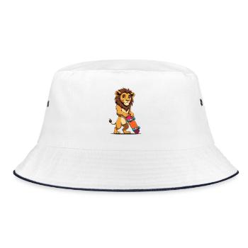 Lionceau Skateboard Power - Bob - blanc/marine - Devant