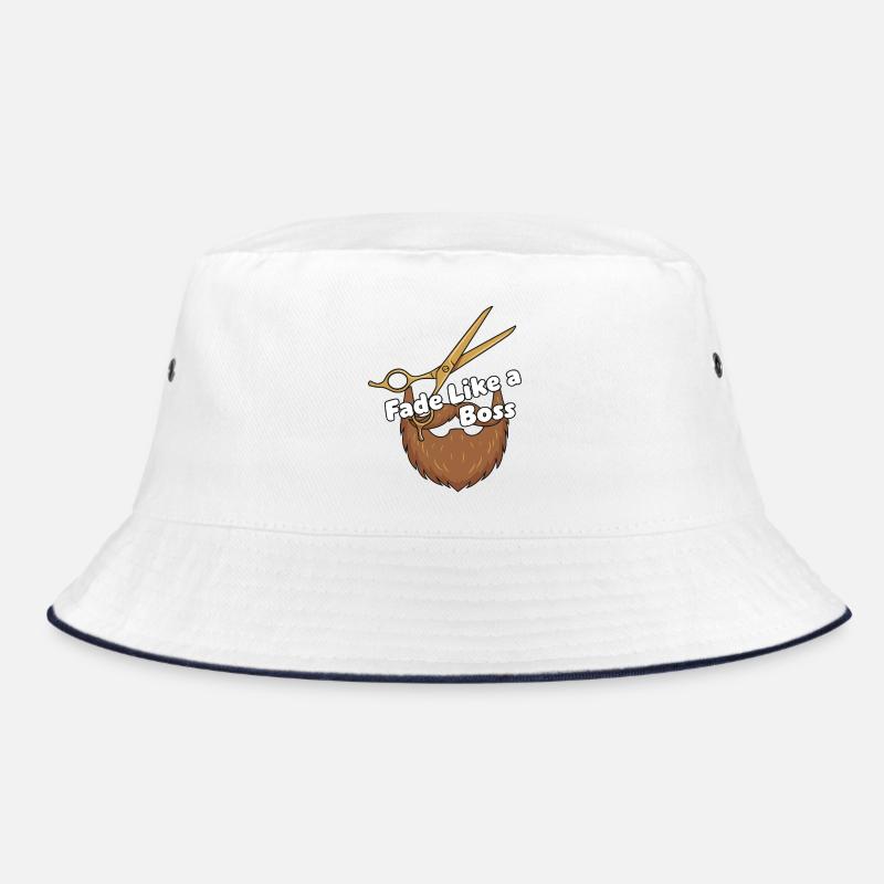 Fade Like a... Beard Scissors Bucket Hat