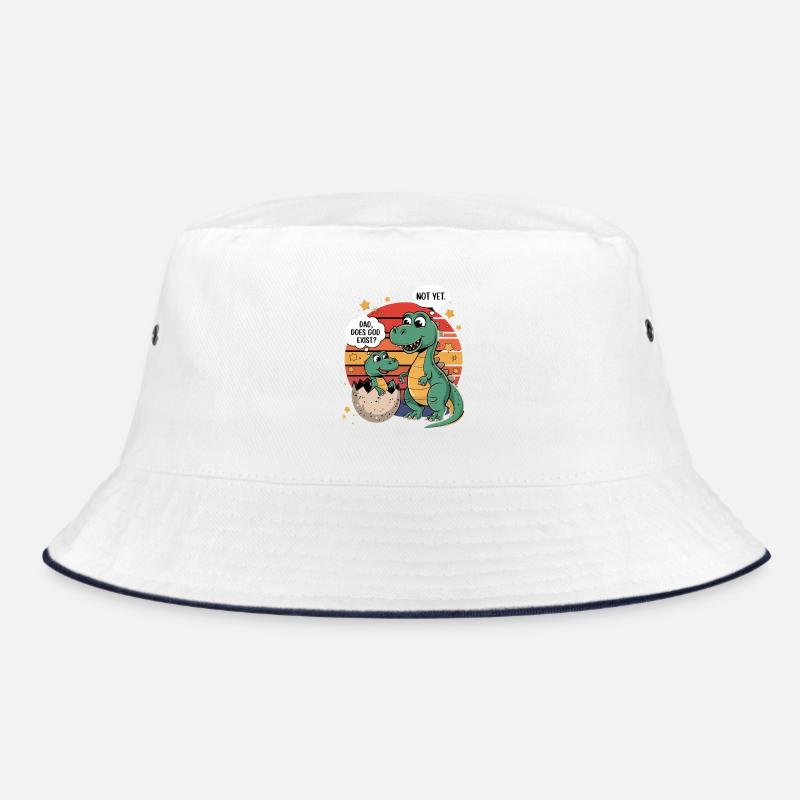 Dino Existenz Frage Bucket Hat