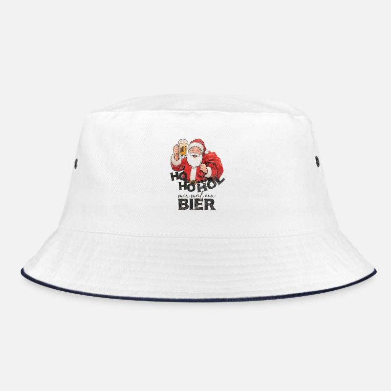 Santa sagt hol mir mal ein Bier Bucket Hat