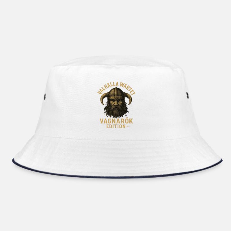 Valhalla Wartet Vagnarök Edition Wikinger Bucket Hat