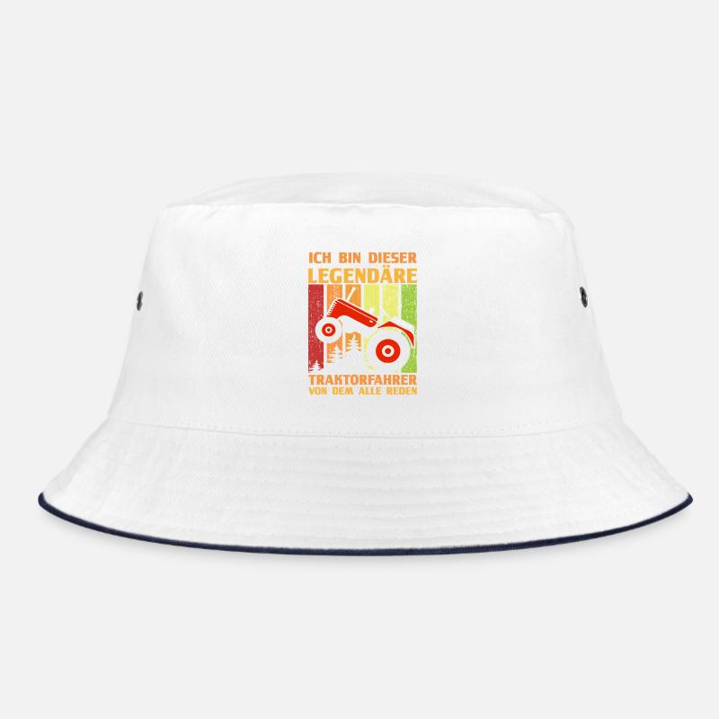 Landwirt Bauernhof Farmer Bauer Traktor Bucket Hat