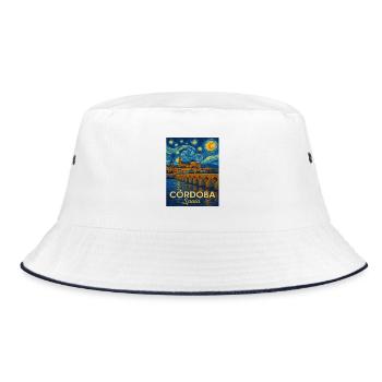 Cordoba Spain - Bucket Hat - white/navy - Front