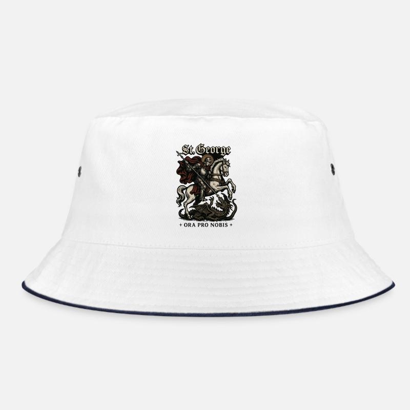 St.Georg Reiter gegen Drachen Bucket Hat
