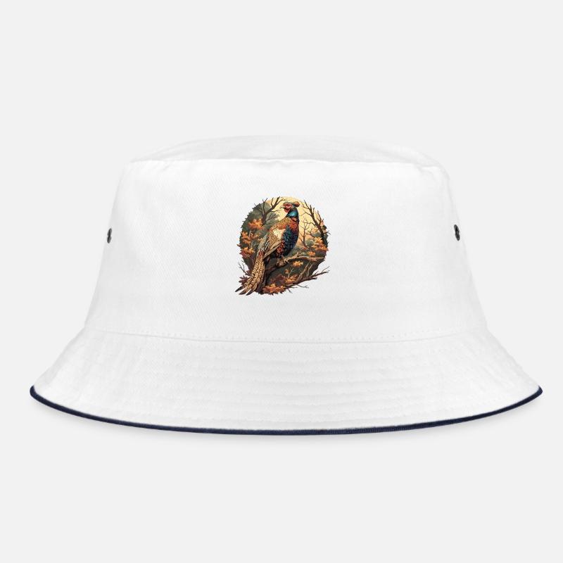 Pheasants Pheasant Bucket Hat