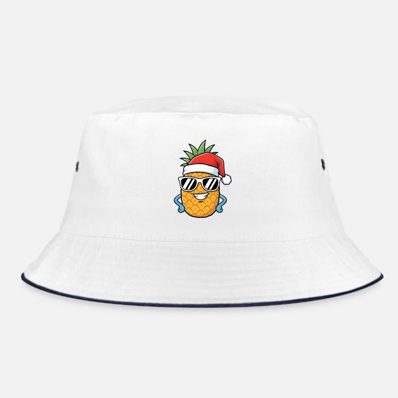 Weihnachten Ananas Kunst Bucket Hat