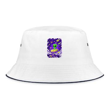 Alien Donut Odyssey - Bob - blanc/marine - Devant